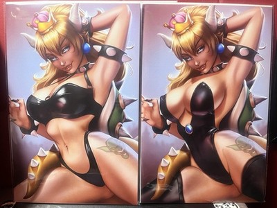 Con Artists #4 Bowsette Lingerie Virgin Set Alice Rauch Ryan Kincaid Goblin NM