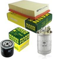Mann Inspektionspaket Filterset FüR VW Caddy II Pick-Up 1.9 D Skoda Felicia I