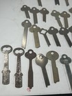 Lot 100 Flat Steel Keys-Blanks-Various Sizes — photo 2