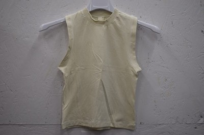 Skims Cotton Jersey Mock Neck Tank Marble M