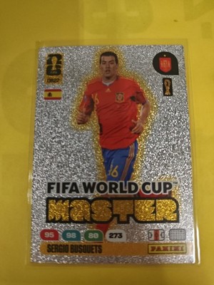 PANINI KARTEN FIFA WM 2026 SERGIO BUSQUETS #DB22 DREAM BIG MASTER SPANIEN