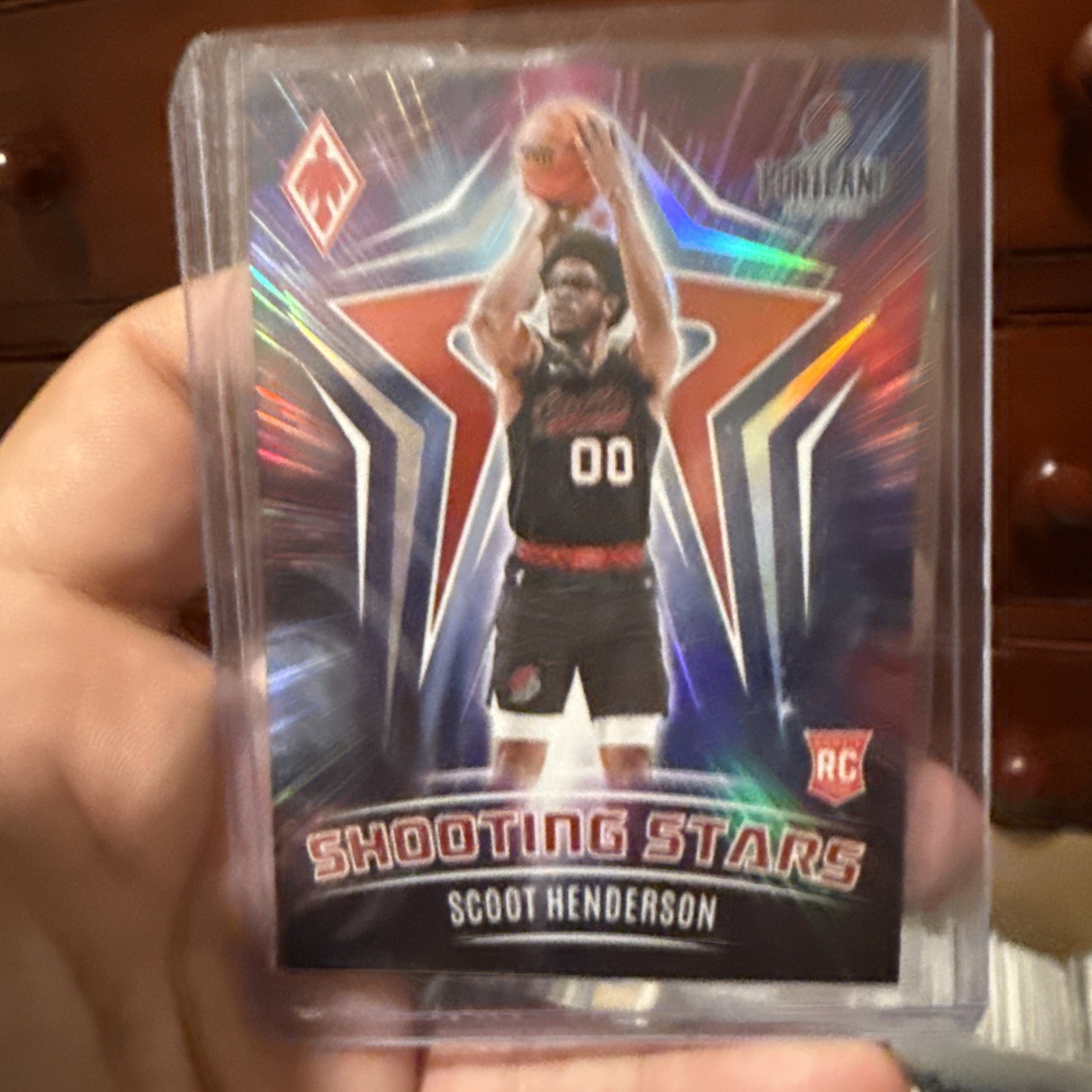 2023-24 Panini Phoenix Shooting Stars Scoot Henderson #14 Rookie RC SSP Case Hit