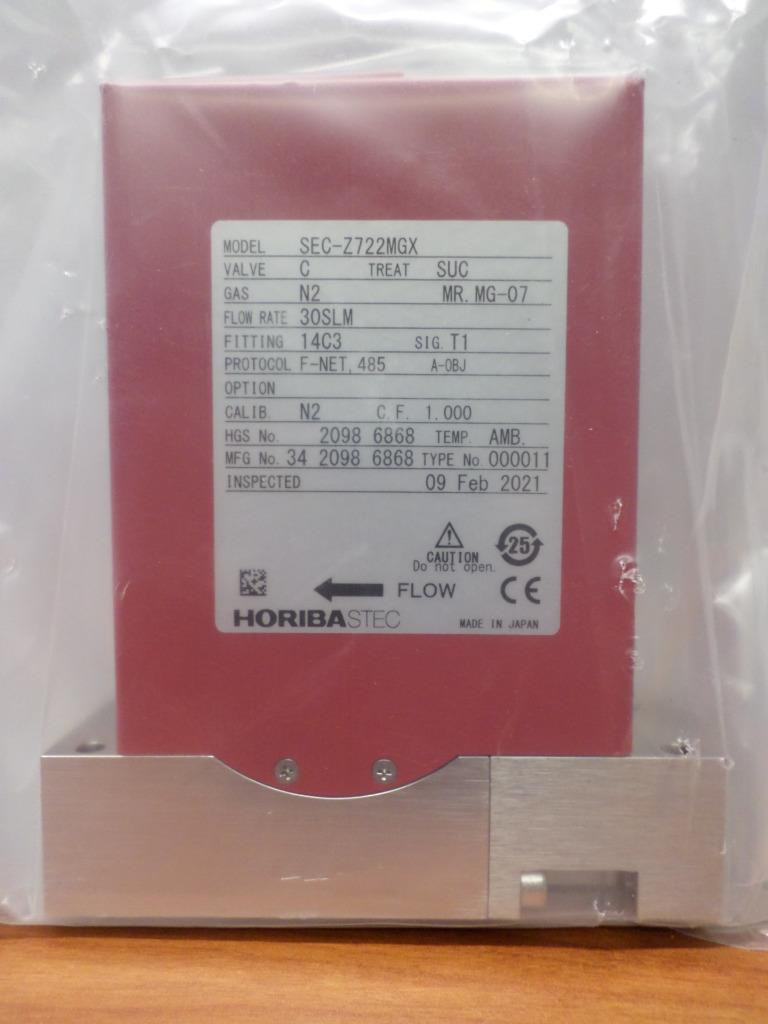 Horiba STEC SEC-Z722MGX Gas N2 30 SLM Mass Flow Controller