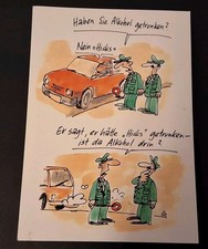 Künstlerpostkarte Cartoon von Erich Rauschen...