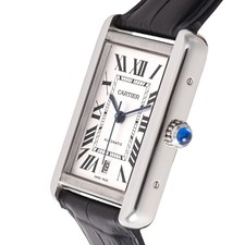 CARTIER Cartier Tank Solo XL W5200027 Stainless Steel Pre owned from JAPAN 8