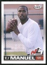2013 SAGE HIT #103 EJ Manuel Florida State Seminoles Football Card 35795