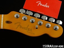 Sintonizzatori Fender American Ultra II Telecaster Tele COLLO E BLOCCO USA "D" MN Acero