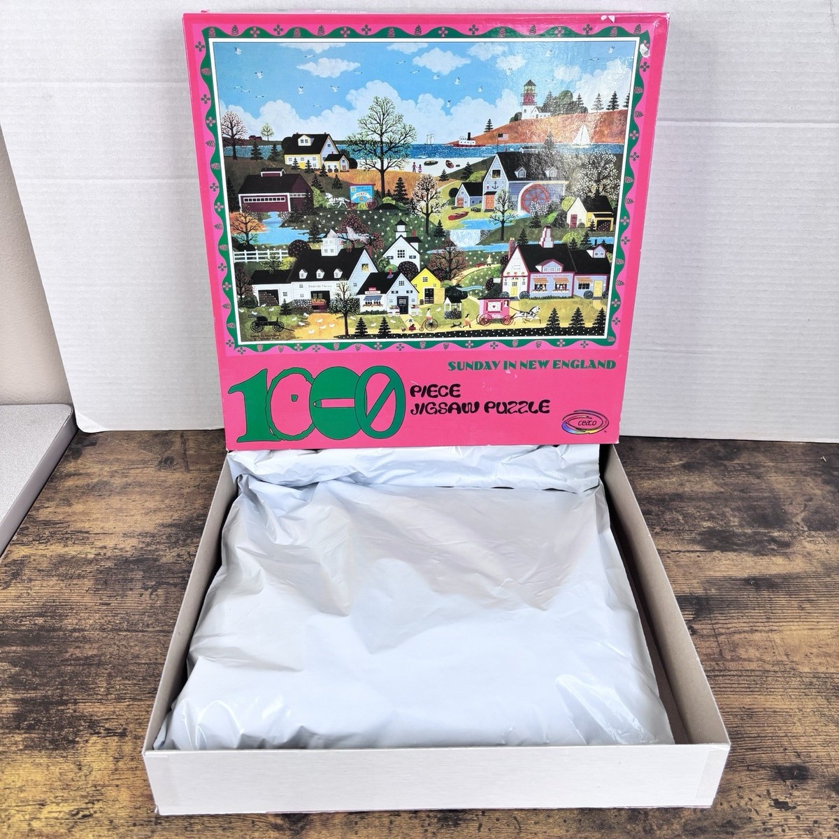 Sunday In New England Jane Wooster Scott 1995 Ceaco 1000 Piece