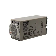 Omron H3Y2AC10012030S Timer Analmini, Riteccit2 Cont Rit Dt