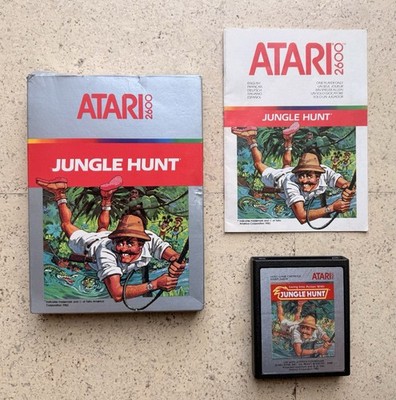 Atari 2600 Spiel   Jungle Hunt   in OVP PAL getestet