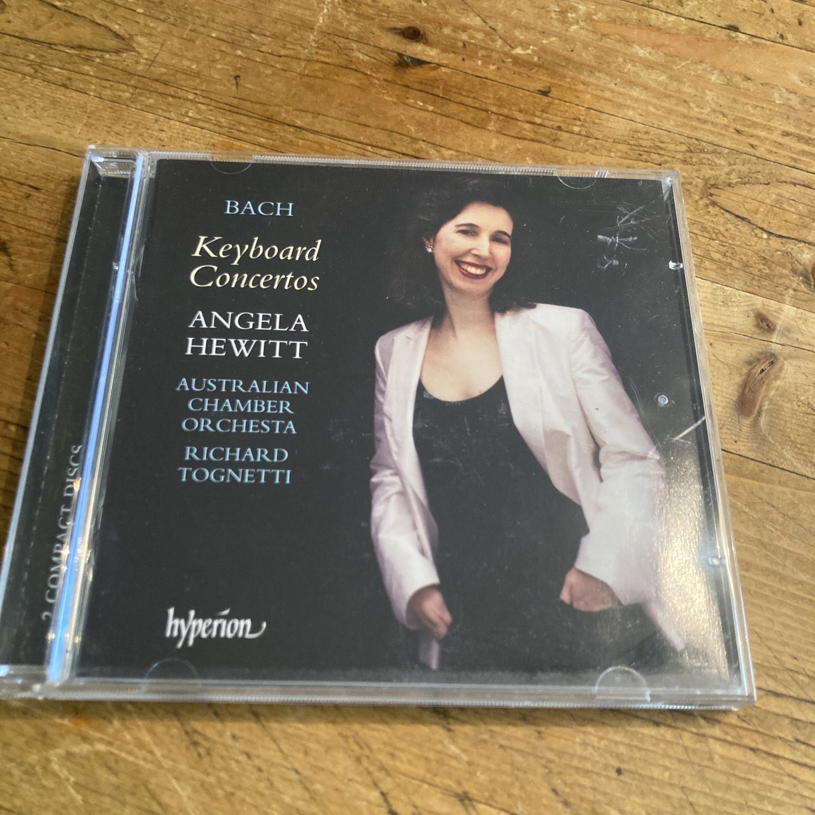Klavierkonzerte von Angela Hewitt (CD, 2006) Plays Bach- 10409