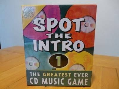 Vintage Spot The Intro 1 Musikspiel, 2005, nagelneu und versiegelt, Cheatwell Spiele