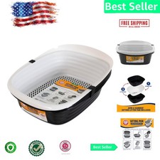 Scoop-Free Arm  Hammer Cat Litter Tray - Large Sifting Design for Easy Cleanup