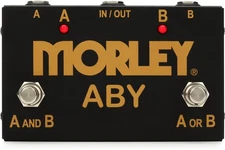 Morley Gold Series ABY 2-button Switcher/Combiner Pedal