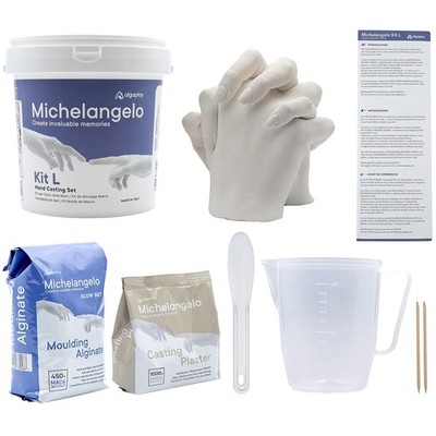 Create Memories with Michelangelo Couples Hands Casting