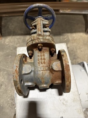 nibco 2-1/2  gate valve flanged new 