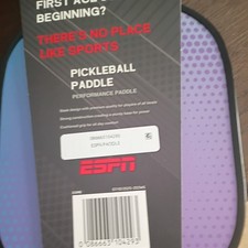 ESPN Wooden 16  Performance Pickleball Paddle - Purple, USA Pickleball Approved