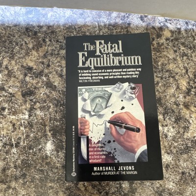 Fatal Equilibrium-A Novel by Marshall Jevons (1992 Mass Market Paperback) 33158