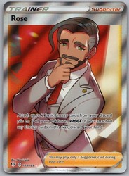 Rose (Full Art) 189/189 - SWSH03: Darkness Ablaze
