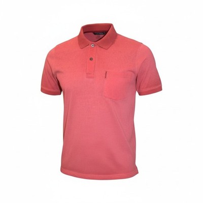 REDFIELD Poloshirt Polo T-Shirt VINTAGE DYED light brick (eher pink) Gr. XXL/56