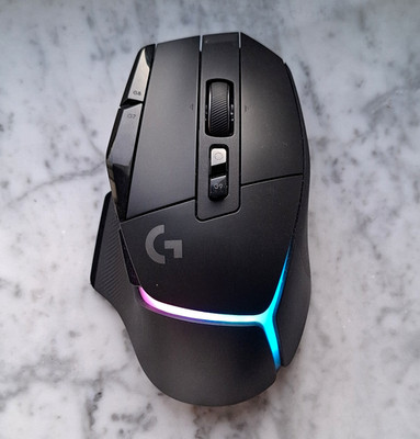 Logitech G502 X PLUS Gaming-Maus Schwarz mit RGB-LED, Rechtshänder, Tasten