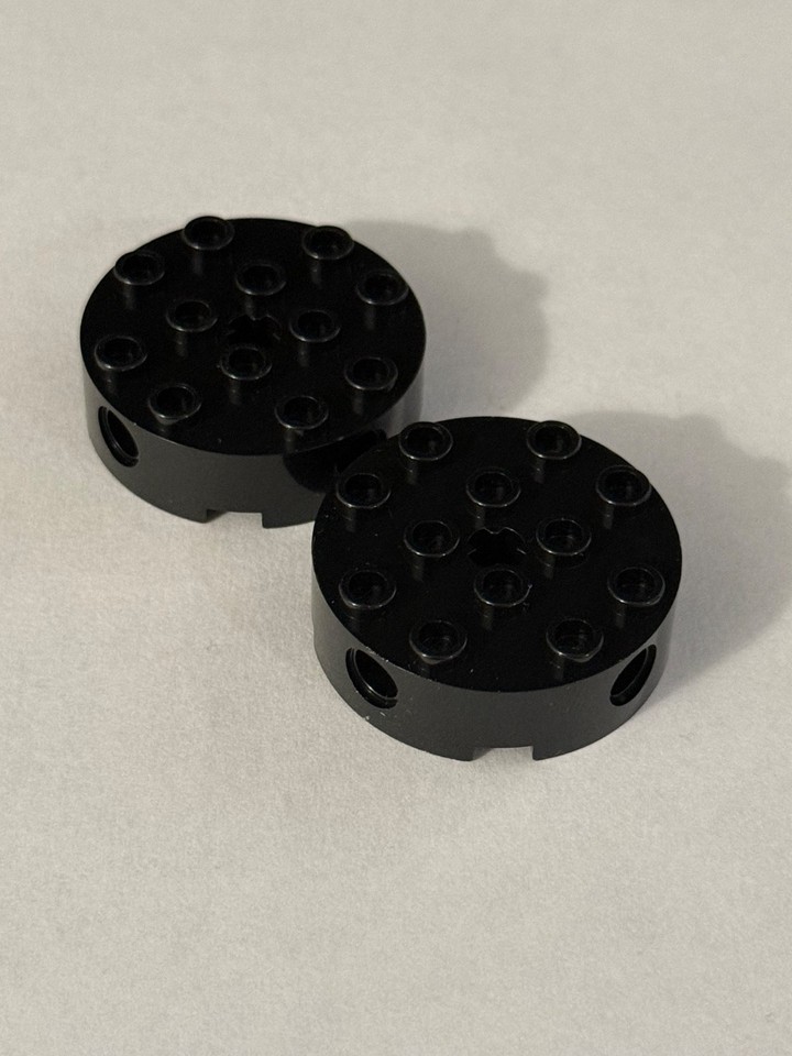 LEGO Parts 6222 (2pcs) Brick 4 x 4 Round with Holes Choose Color | eBay