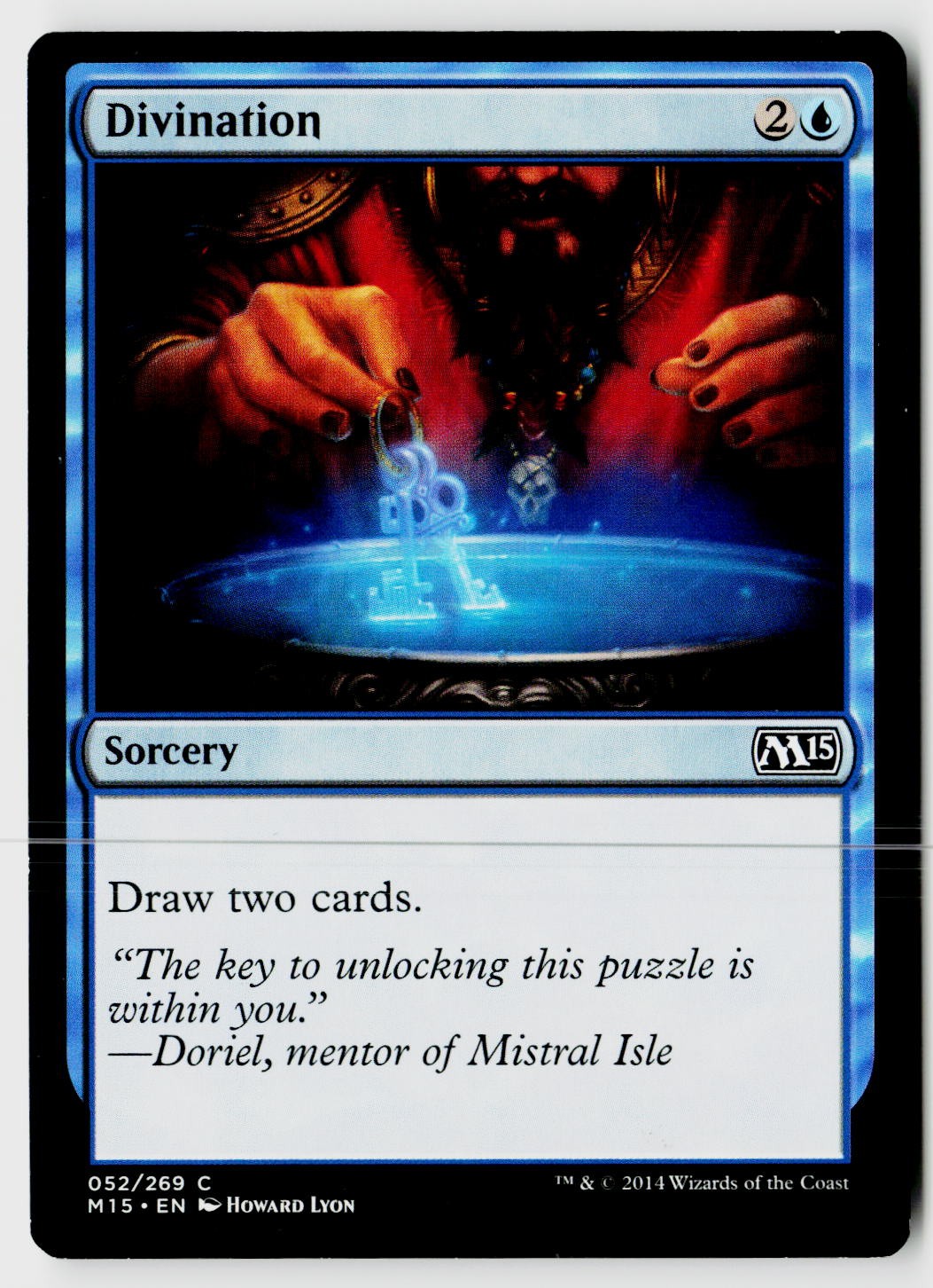 Divination 52 Common Magic 2015 (M15) Magic: The Gathering Near Mint