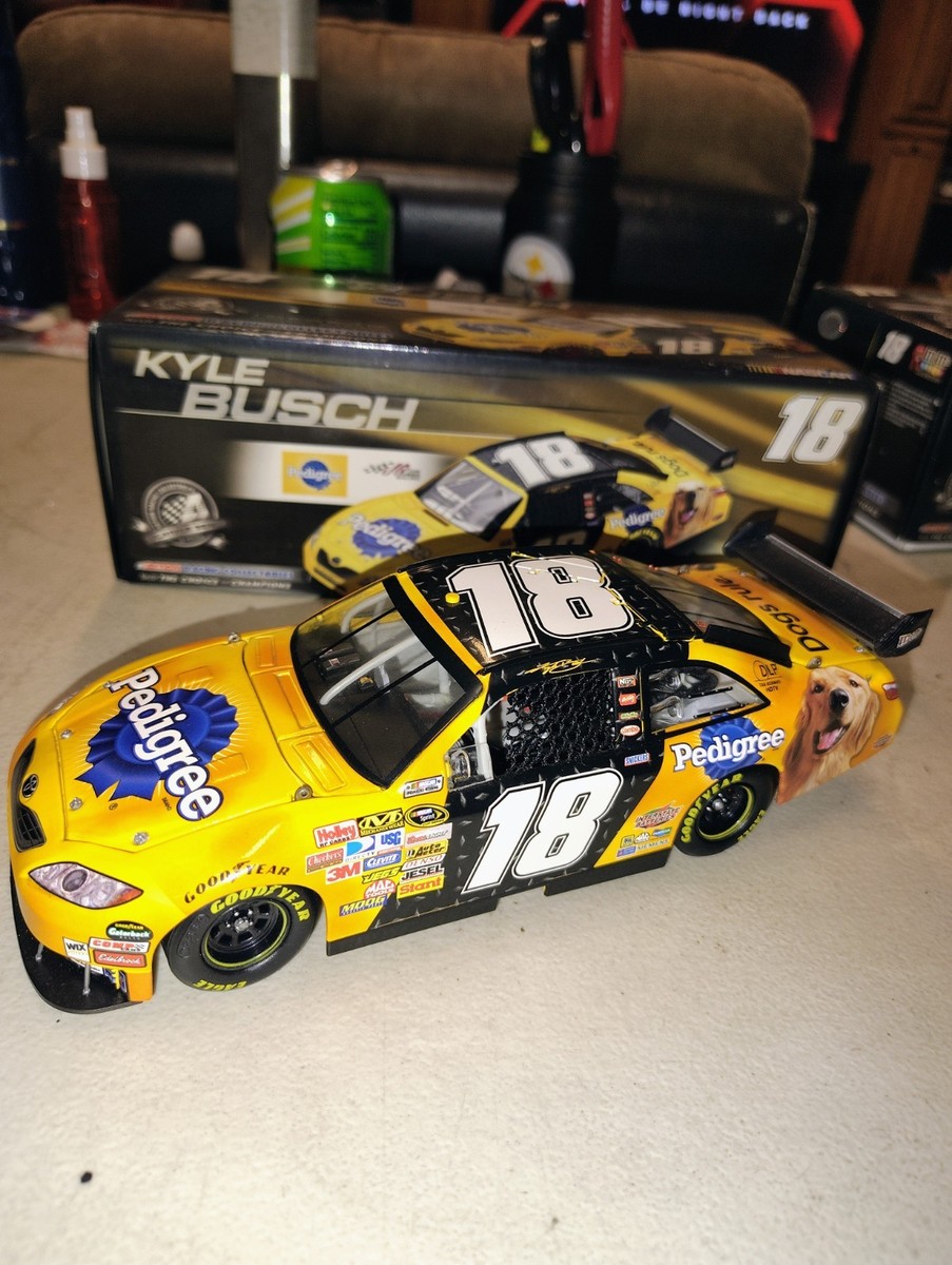 1/24 KYLE BUSCH #18 PEDIGREE 2008 ACTION NASCAR DIECAST | eBay
