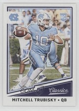 2017 Panini Classics Rookies Red Back 53/299 Mitchell Trubisky #269 0nr3