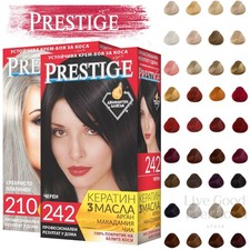 PRESTIGE Permanent Haarfarbe Colorant Intensive Color Pflegt 100% Grau Deckkraft