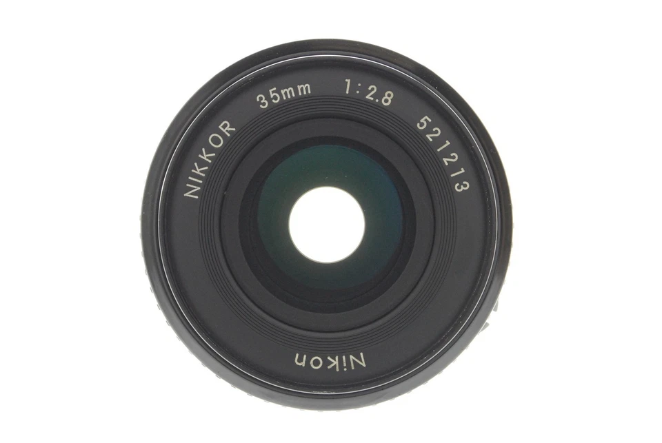 [CASI COMO NUEVO] Lente gran angular MF Nikon Ai-s Ais Nikkor 35 mm f/2,8 de JAPÓN Foto 3 de 4
