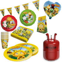 Biene Maja 58-Tlg. Party Set – Deko Mit Folienballons Wimpel GeschenktüTen
