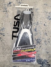 Tusa HyFlex Switch Diving Fins White and Black Size Small Brand New SF0104 W
