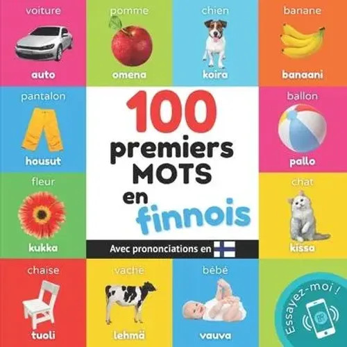 Yukismart | 100 Premiers Mots En Finnois | Taschenbuch | FranzöSisch (2023)-image