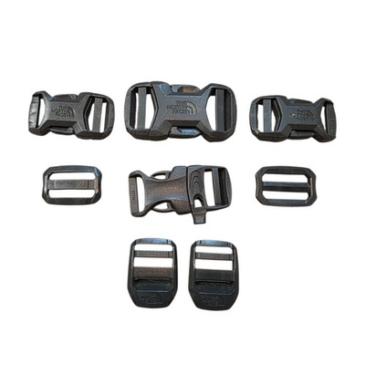 #ad The North Face Replacement Buckles Set Lot Gray For Small Backpack Outdoor Hike $27.99