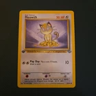 Pokémon TCG Jungle 1st Edition #56/64 Meowth LP