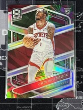 2023-24 Spectra #138 Cam Whitmore International Green Prizm Rockets Rookie NM+ H