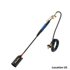 500,000 BTU Propane Torch Kit Heavy Duty Weed Burner with Built in Ignitor