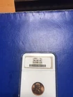 NGC 1957 LINCOLN CENT MS 66 RED
