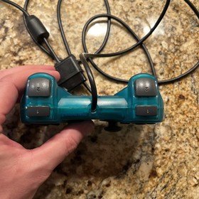  Sony PlayStation 2 PS2 Emerald Green Clear Controller  Tested