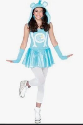 Care Bears Bedtime Bear 2 Pc Halloween Costume Cosplay Junior Small