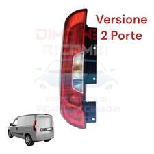 FANALE FANALINO STOP POSTERIORE SX PER FIAT DOBLO DAL 2015 VERSIONE 2 PORTE