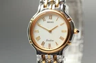 Rare! Vintage 1990【 Mint 】 Seiko Exceline 7320-0410 Ivory Dial QZ Woman's Watch