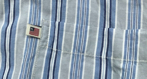 Ralph Lauren Jeans Company Vintage Men's XXL Button Down Shirt Blue Striped - Picture 4 of 10