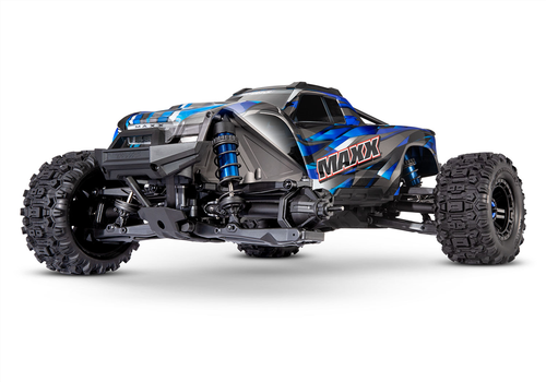 Traxxas 89086-4 Maxx V2 1/10 Brushless Monstertruck + TRX 4S 6700 Battery Red - Picture 4 of 12