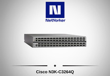 Cisco Nexus N3K-C3264Q 64 Port 40Gbe QSFP Switch-Fast Shipping