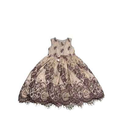 marina lace tiered dress Marina Ruffle Ankle Gown main image 1