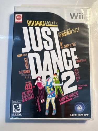Just Dance 2 (Nintendo Wii, 2010) BRAND NEW SEALED