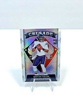 2021 Panini Rookies & Stars Rookie RC Justin Fields #CR-23 Silver Prizm Crusade