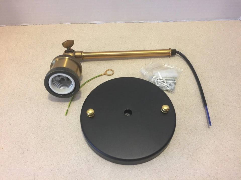 Aplique de pared retro industrial tipo loft lámpara vintage Foto 2 de 4